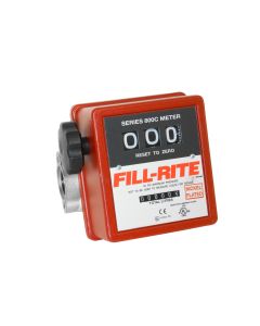 Fill-Rite 807CLN1 1 inch nickel-plated fuel transfer flow meter for diesel gasoline and more. Measures in liters.