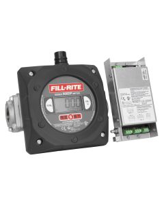 Fill-Rite 900CDP1.5BSPT 1.5 inch digital fuel transfer pulser meter for diesel & petrol. Measures liters. BSPT ports