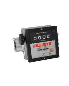 Fill-Rite 901CLN1.5 1.5 inch nickel-plated fuel transfer flow meter for diesel gasoline and more. Measures in liters.