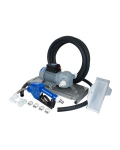 Fill-Rite DF120DAN520 120V AC 8 GPM DEF transfer pump with drum bracket and auto nozzle.