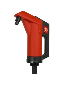 Fill-Rite FR20V hand-operated manual fuel transfer pump made from polypropylene for diesel chemicals oils and more.