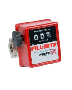 Fill-Rite TN620ALQ 1 inch flow meter for transferring lavatory solvents biodiesel & more