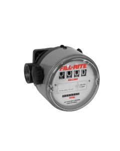 Fill-Rite TN740AN1CAA1LAI 1 inch NPT 1000 PSI meter for high viscosity lubes from 1.9-37 LPM