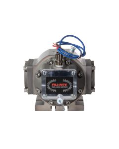 Fill-Rite TS15AW04BVKA TS15 Mechanical Series of oval gear fuel transfer meters ideal for high-volume custody transfer applications. Straight on view.