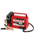 Fill-Rite FR1612 12V DC 10 GPM portable fuel transfer pump for diesel fuel only.