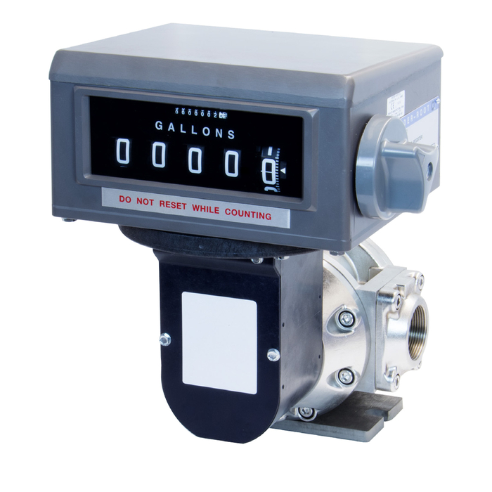 Image of a TS Series Oval Gear Meter with Mechanical Register, Gallons